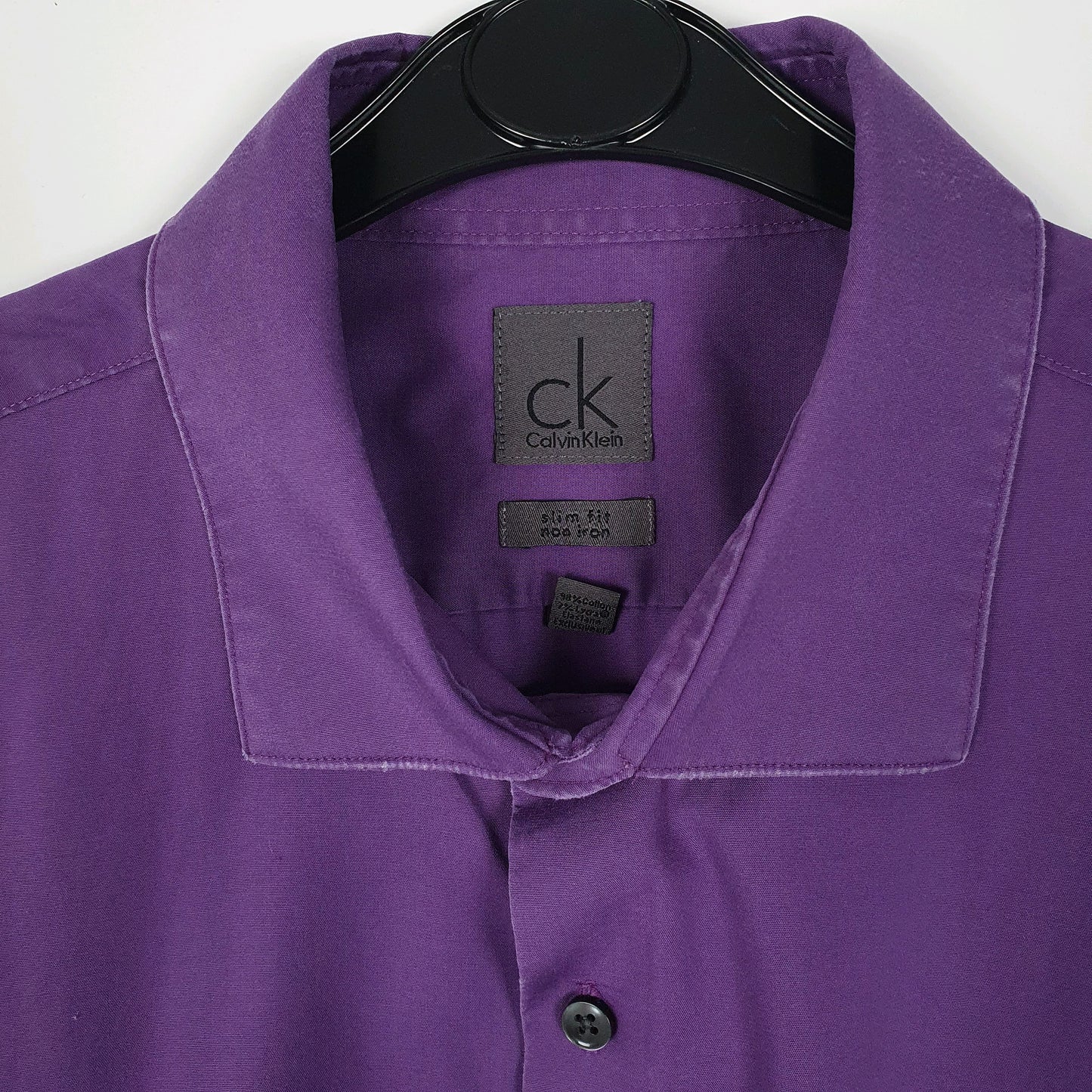 Mens Purple Calvin Klein   Shirt