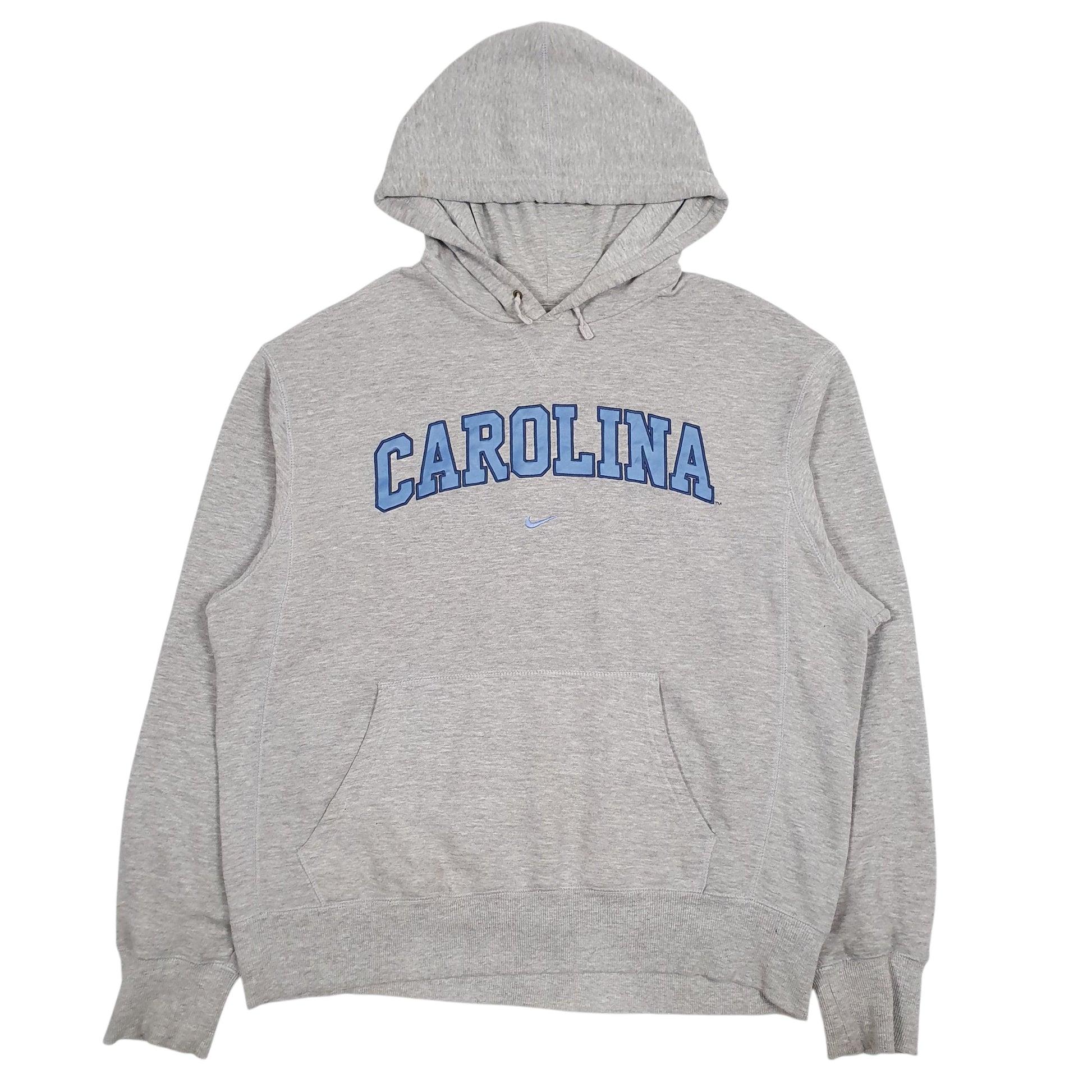 Mens Grey Nike Carolina Hoodie Jumper