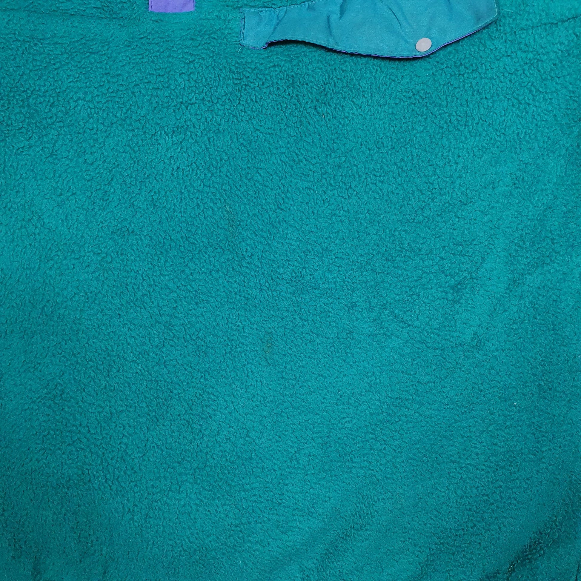 Mens Green Patagonia Vintage 1980s Snap T Synchilla Quarter Zip Jumper