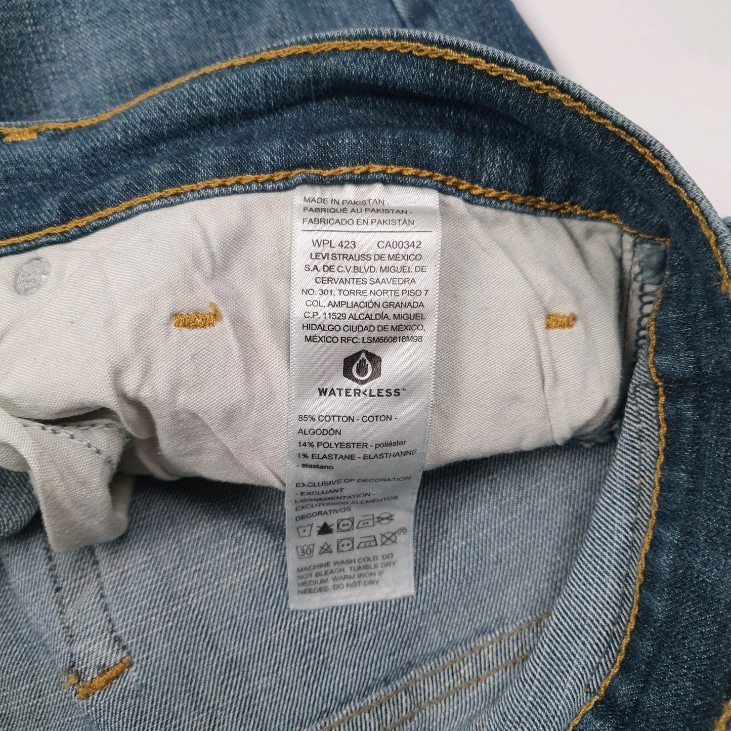 Mens Blue Levis   Jeans