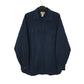 Mens Navy L.L.Bean Heavyweight Long Sleeve Shirt