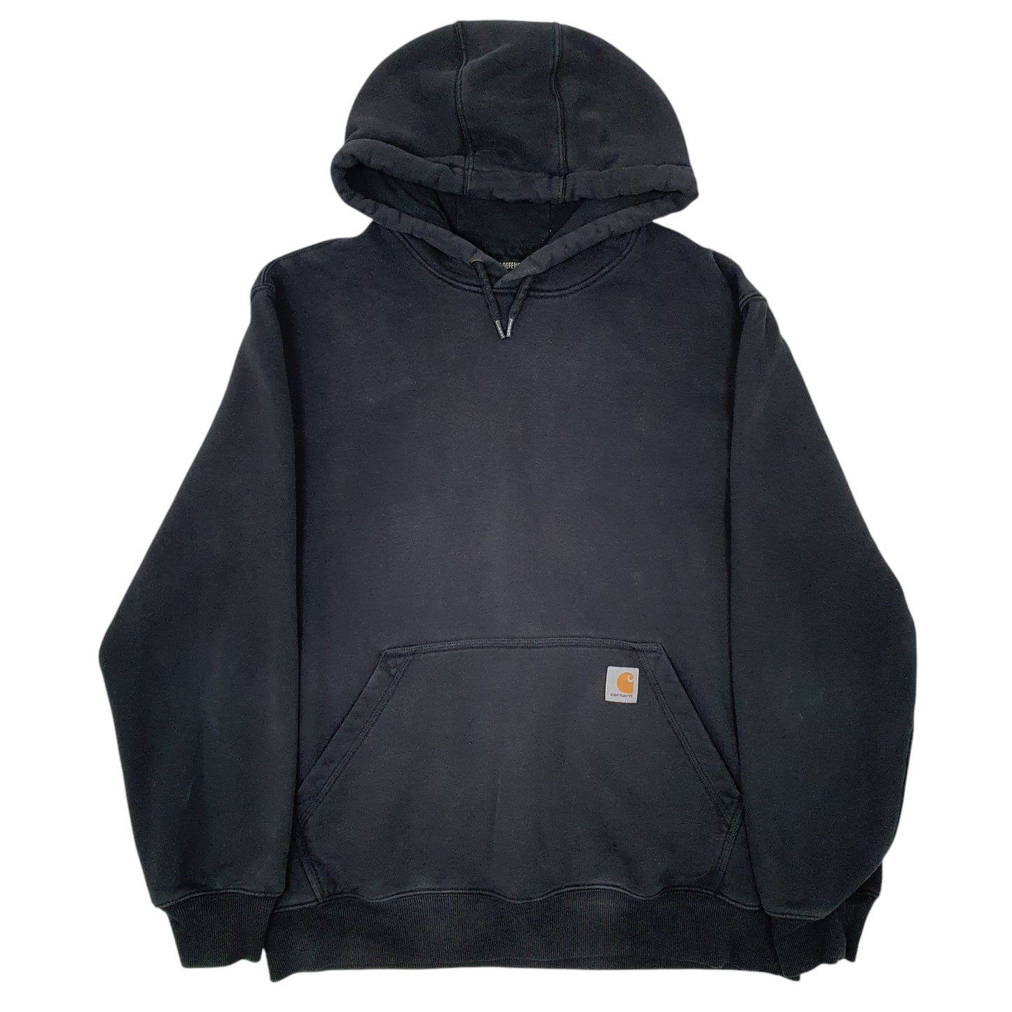 Mens Black Carhartt Loose Fit Rain Defender Hoodie Jumper