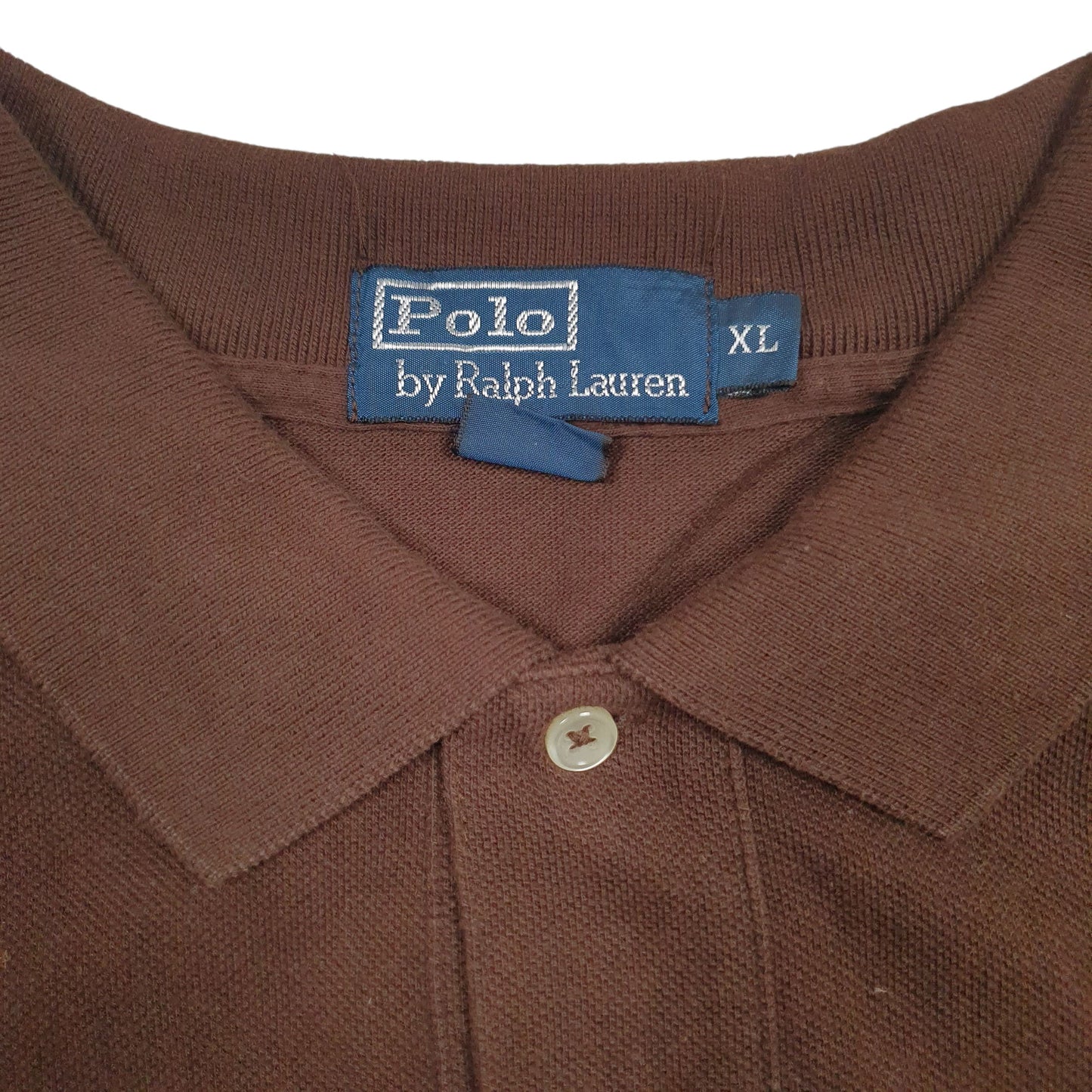 Mens Brown Polo Ralph Lauren   Polo Shirt