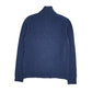 Mens Blue Burberry  Quarter Zip Jumper