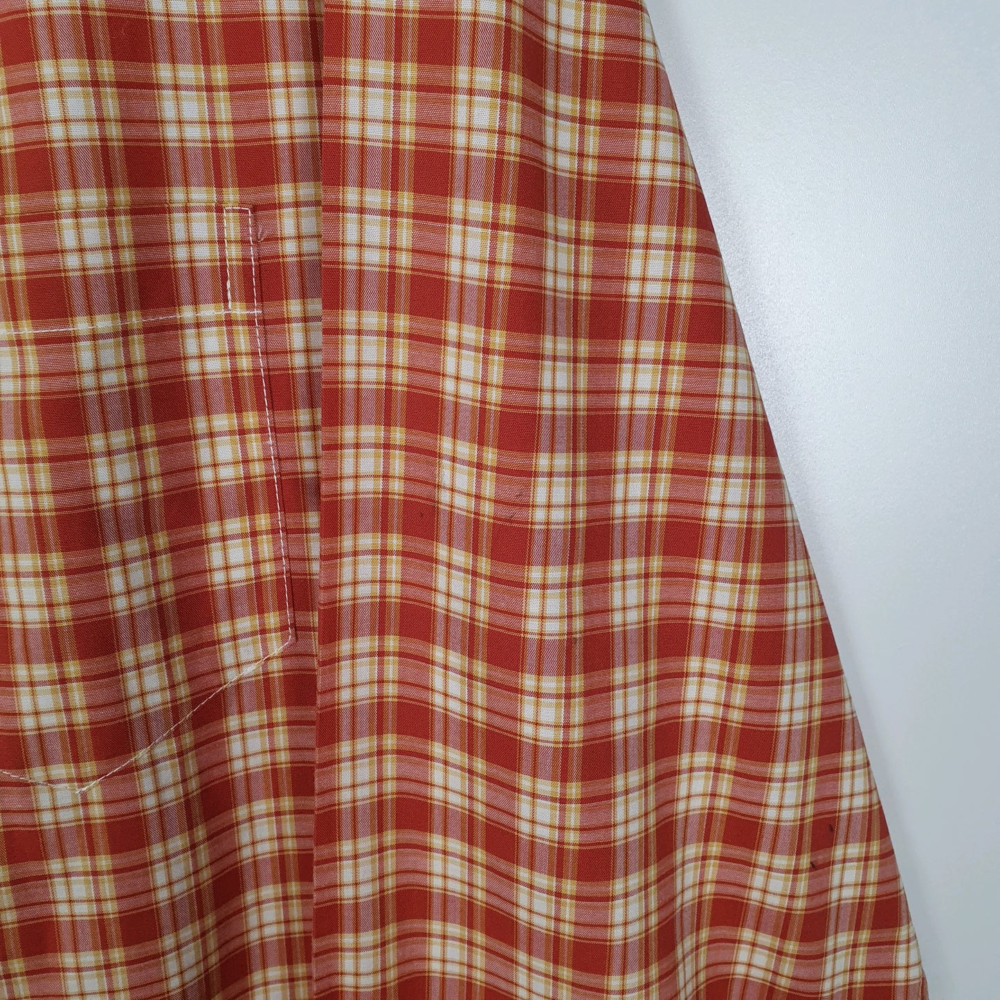 Mens Orange L.L.Bean   Shirt