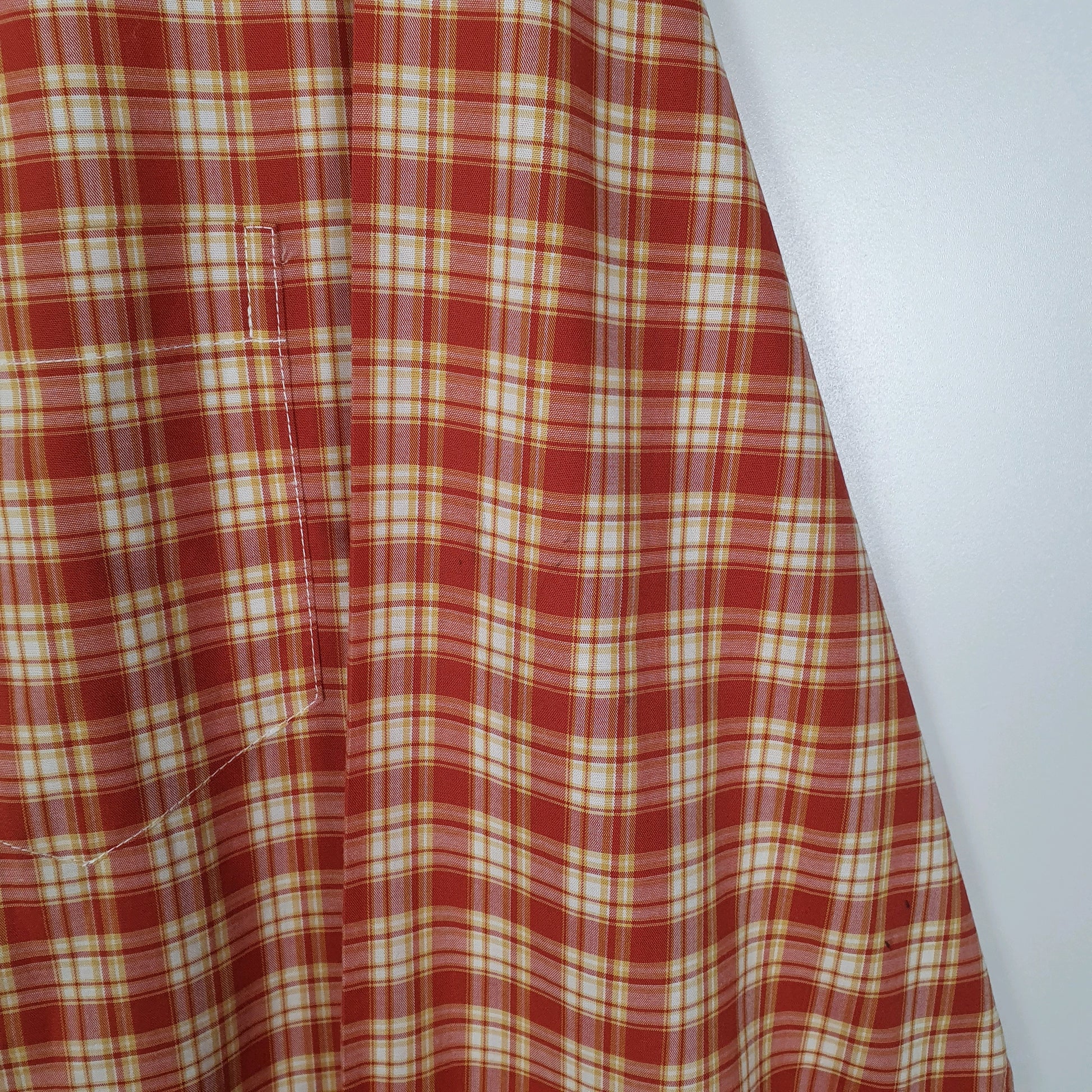 Mens Orange L.L.Bean   Shirt