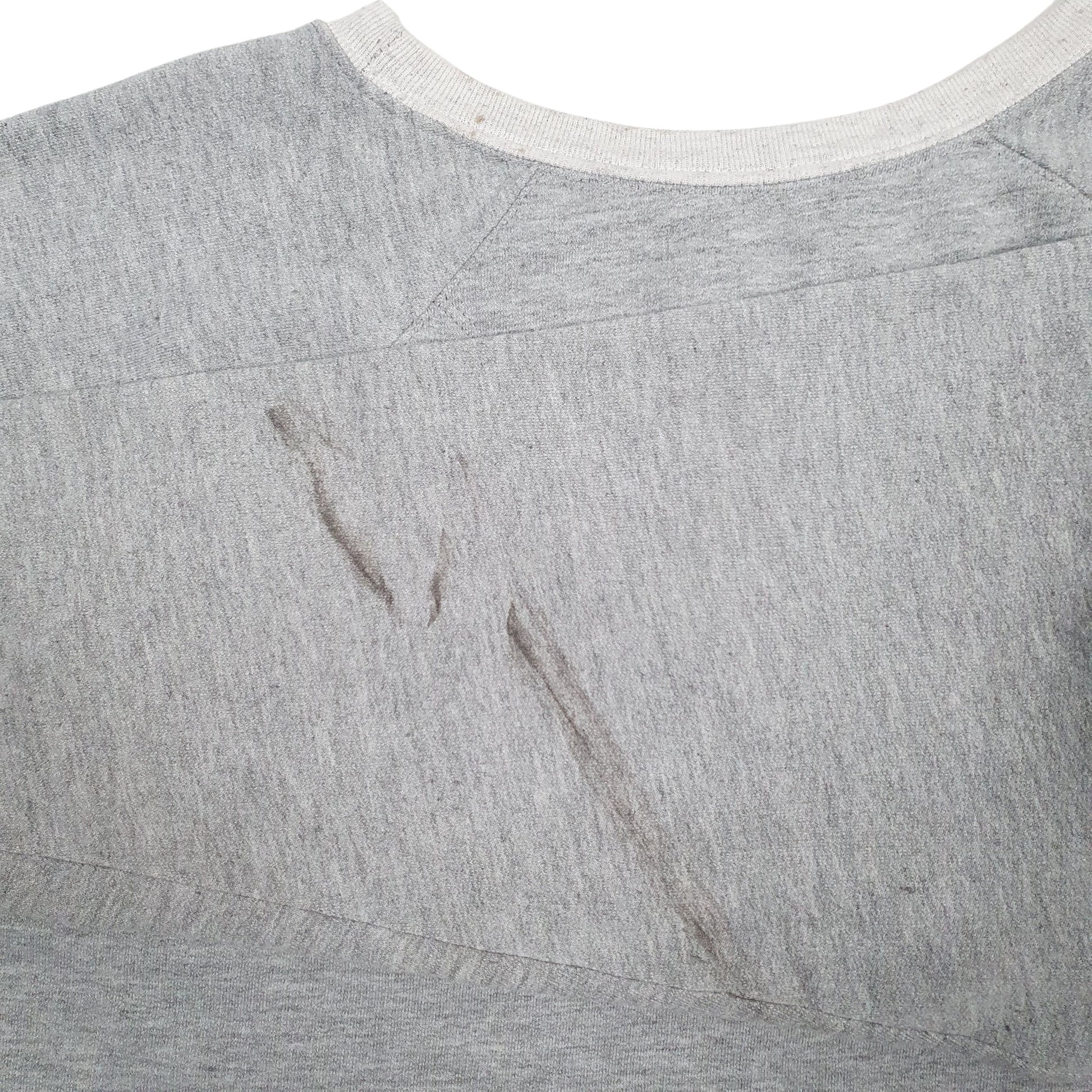 Mens Grey Champion  Crewneck Jumper