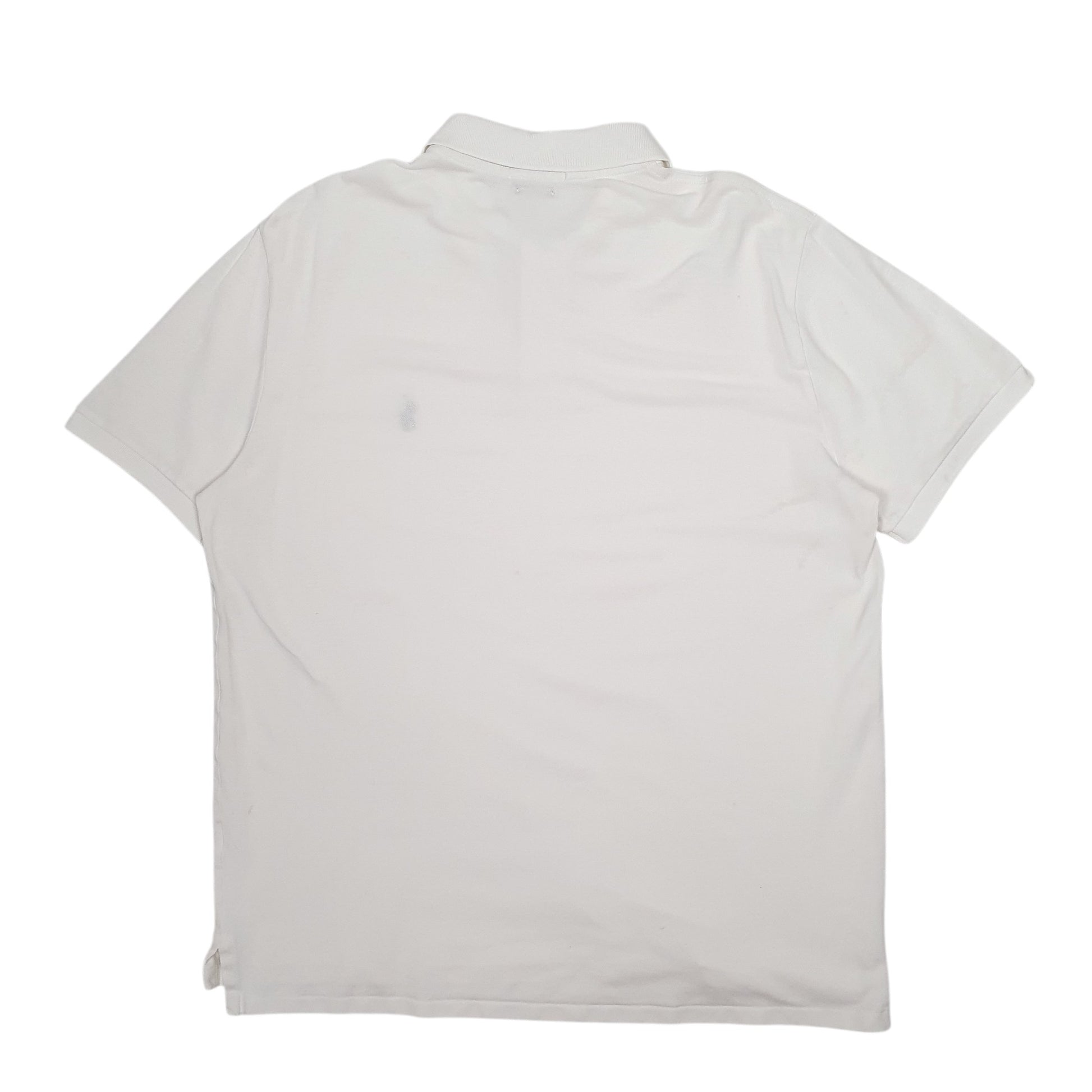 Mens White Polo Ralph Lauren   Polo Shirt
