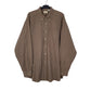 Mens Brown L.L.Bean  Long Sleeve Shirt