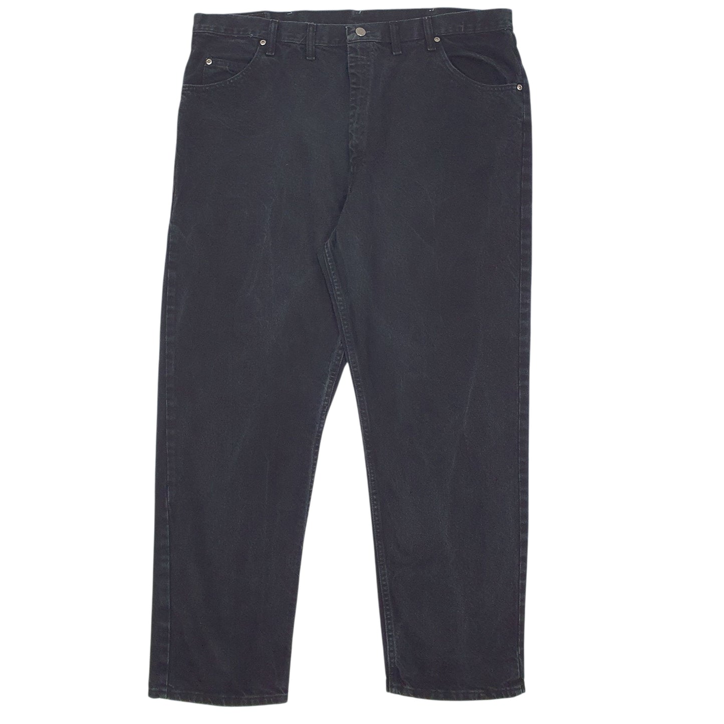 Mens Black Wrangler  Casual JeansW44 L32