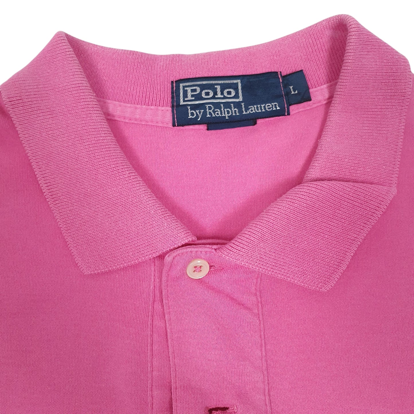 Mens Pink Polo Ralph Lauren   Polo Shirt
