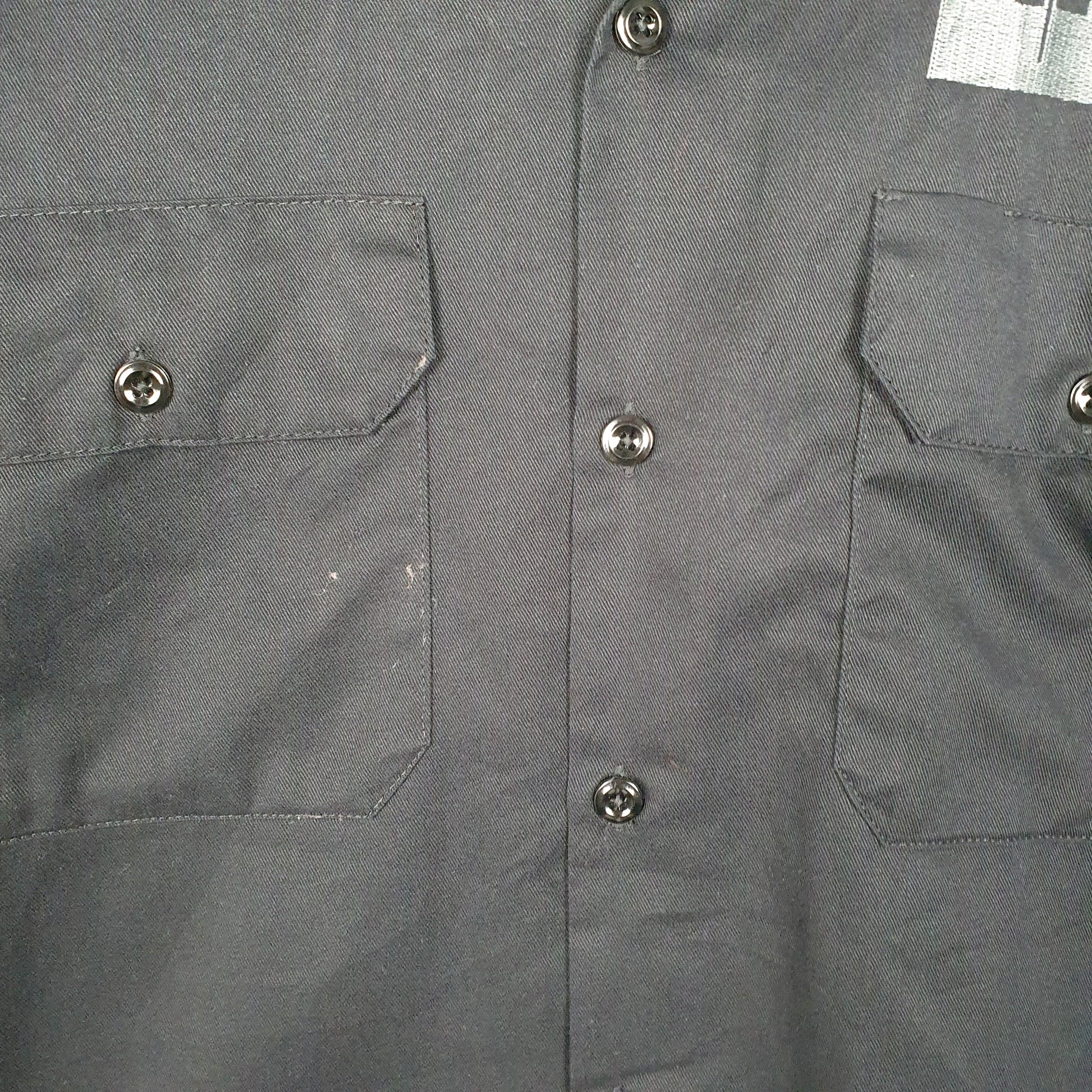 Mens Black Dickies Workwear  Shirt