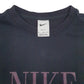 Womens Black Nike Spellout Dri-Fit Crewneck Jumper