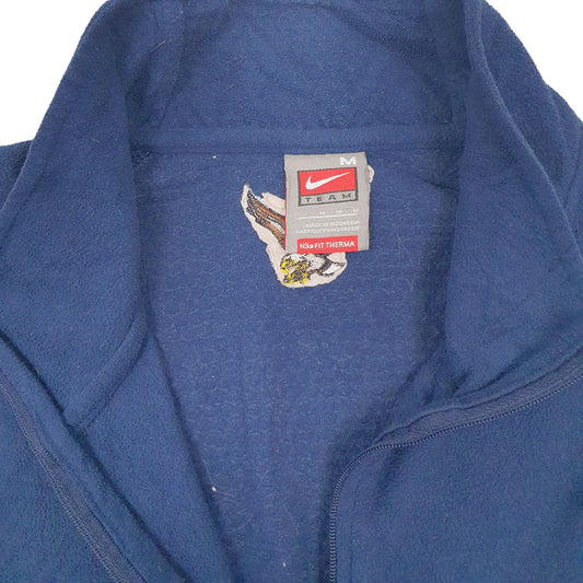 Mens Navy Nike Team Quarter Zip Jumper