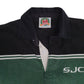 Mens Green Barbarian Rugby SJC Hoodie Polo Shirt