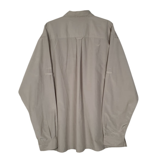 Mens Cream Columbia Sportswear Company Cowboy Ridge  Shirt