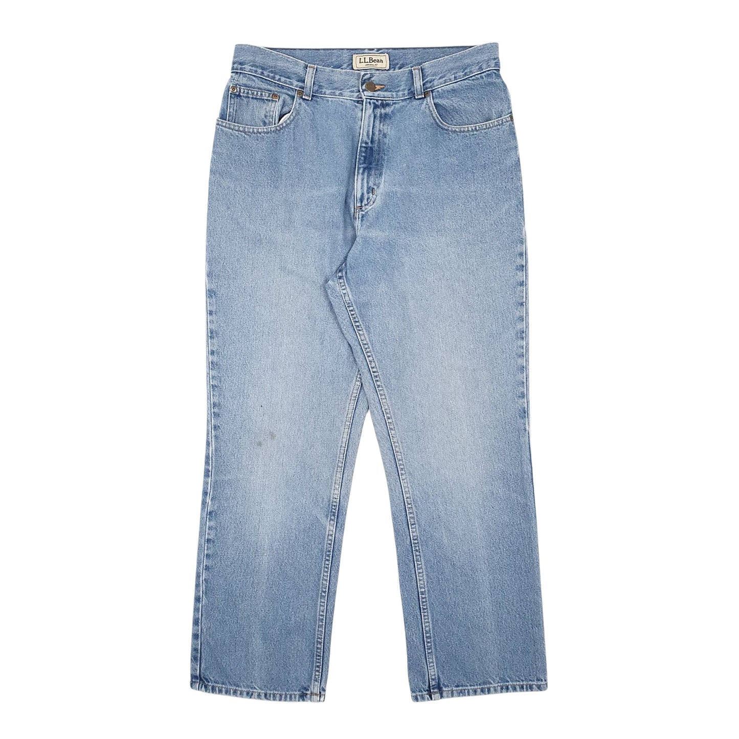 Womens Blue L.L.Bean  Original JeansW33 L30