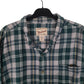 Mens Green Woolrich Thick Flannel  Shirt