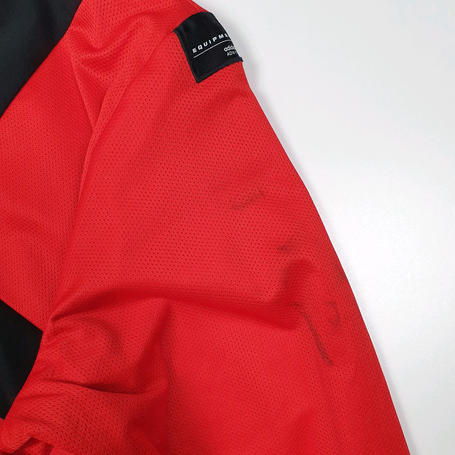 Mens Black Adidas Equipment Quarter Zip Coat