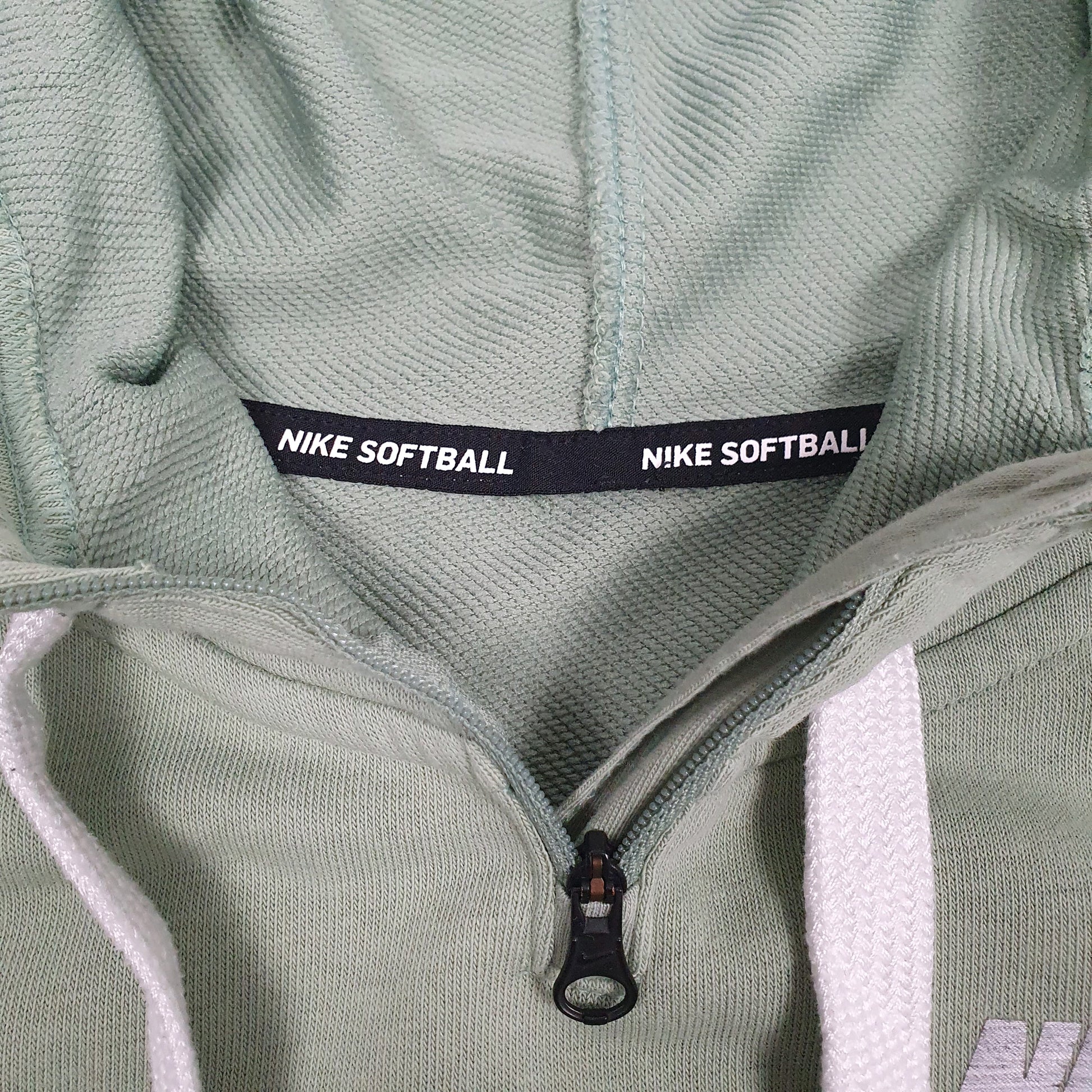 Mens Green Nike Dri-Fit Hoodie Jumper