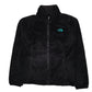 Womens Black The North Face Fluffy Full Zip Jumper