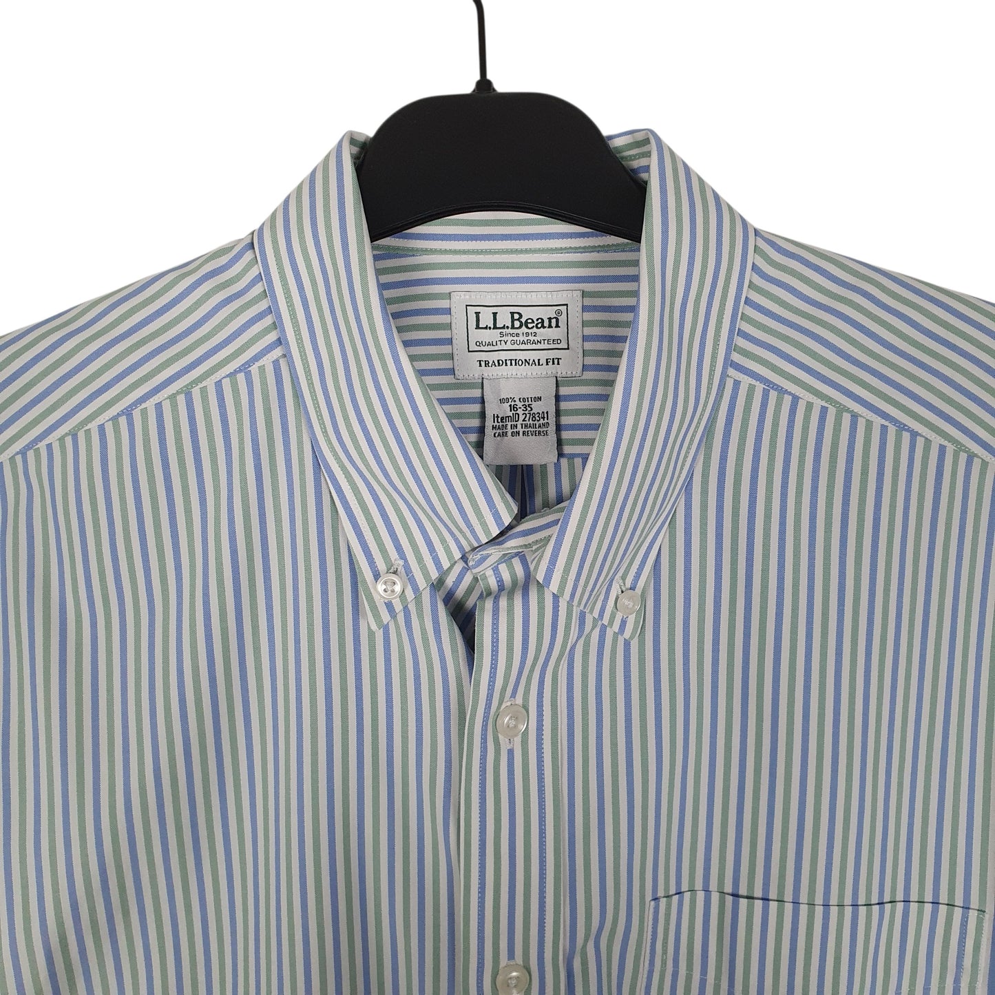 Mens Blue L.L.Bean   Shirt