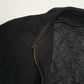 Mens Black Burberry Alpaca Bomber Harrington  Coat