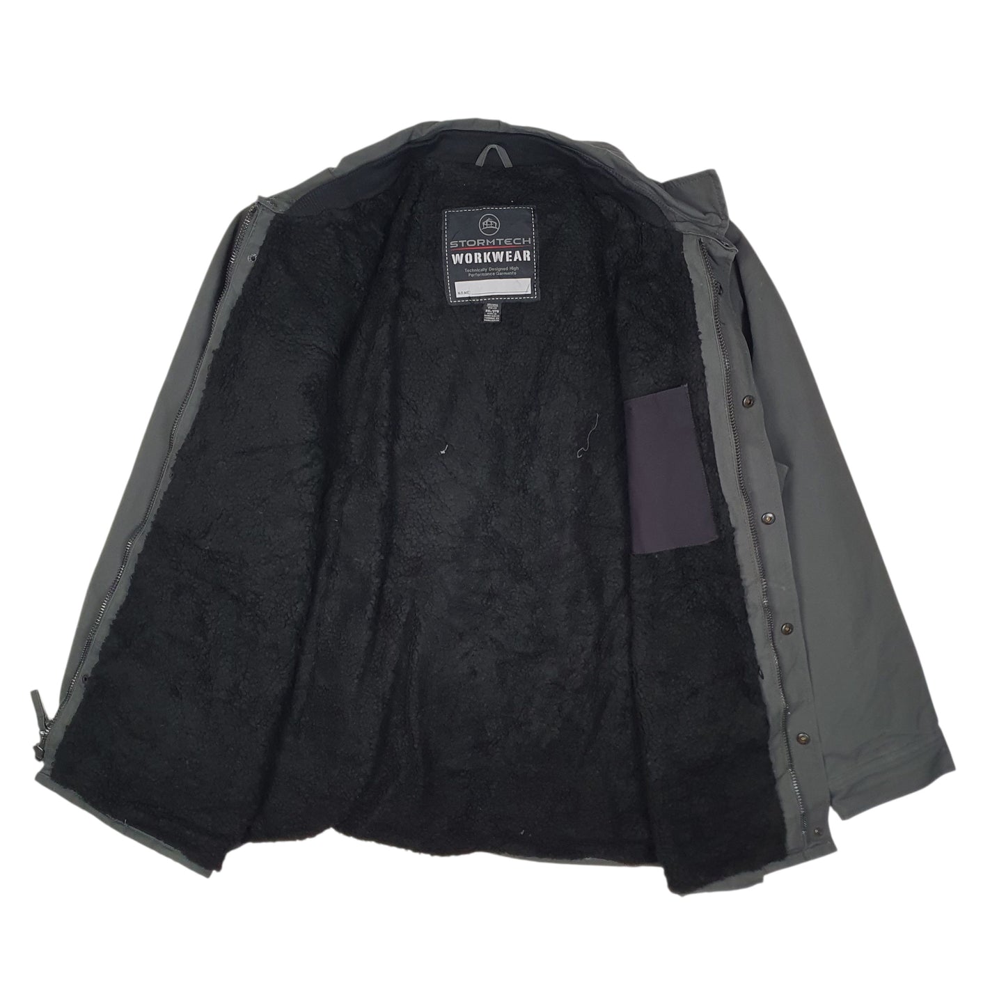 Mens Grey Stormtech Chore  Coat