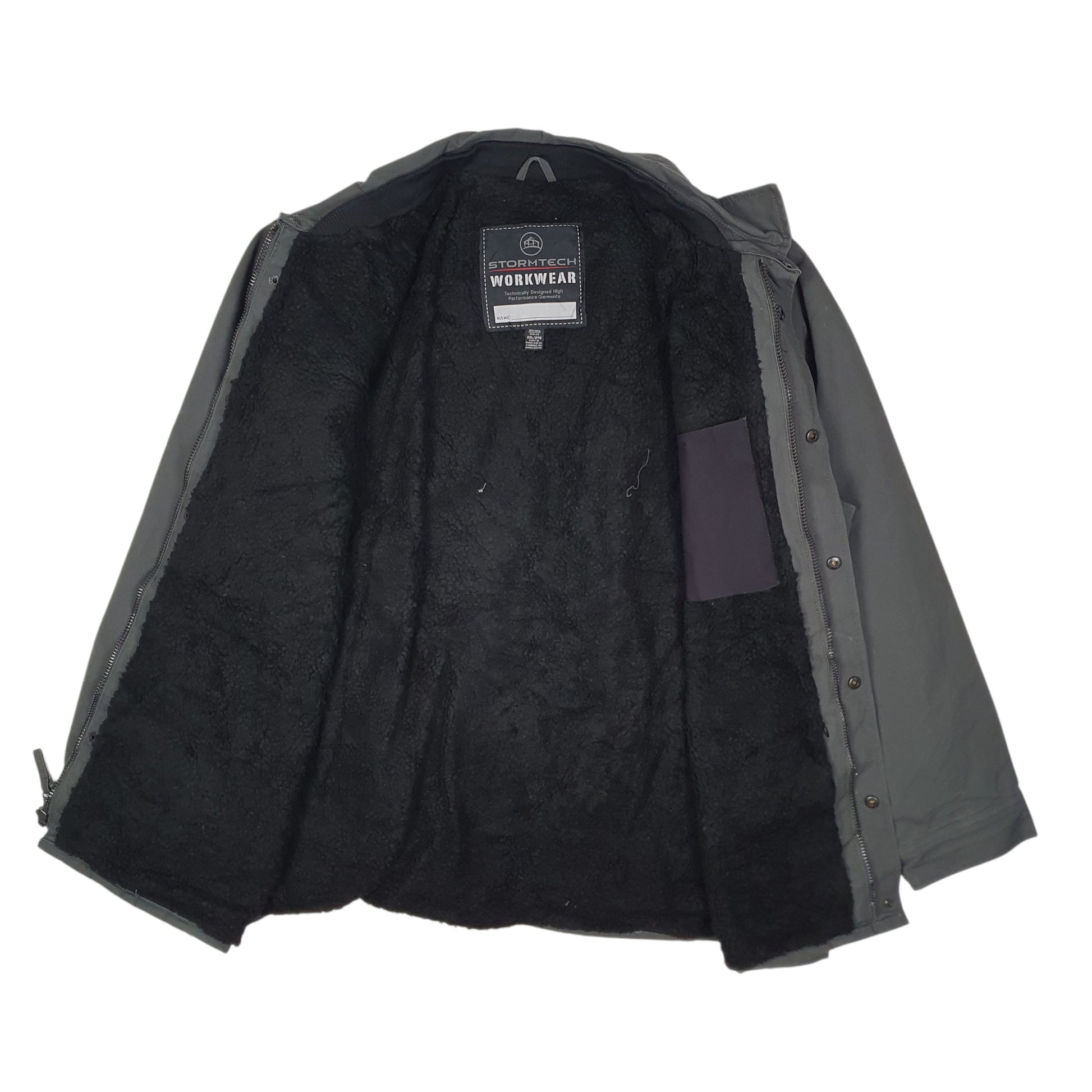 Mens Grey Stormtech Chore  Coat