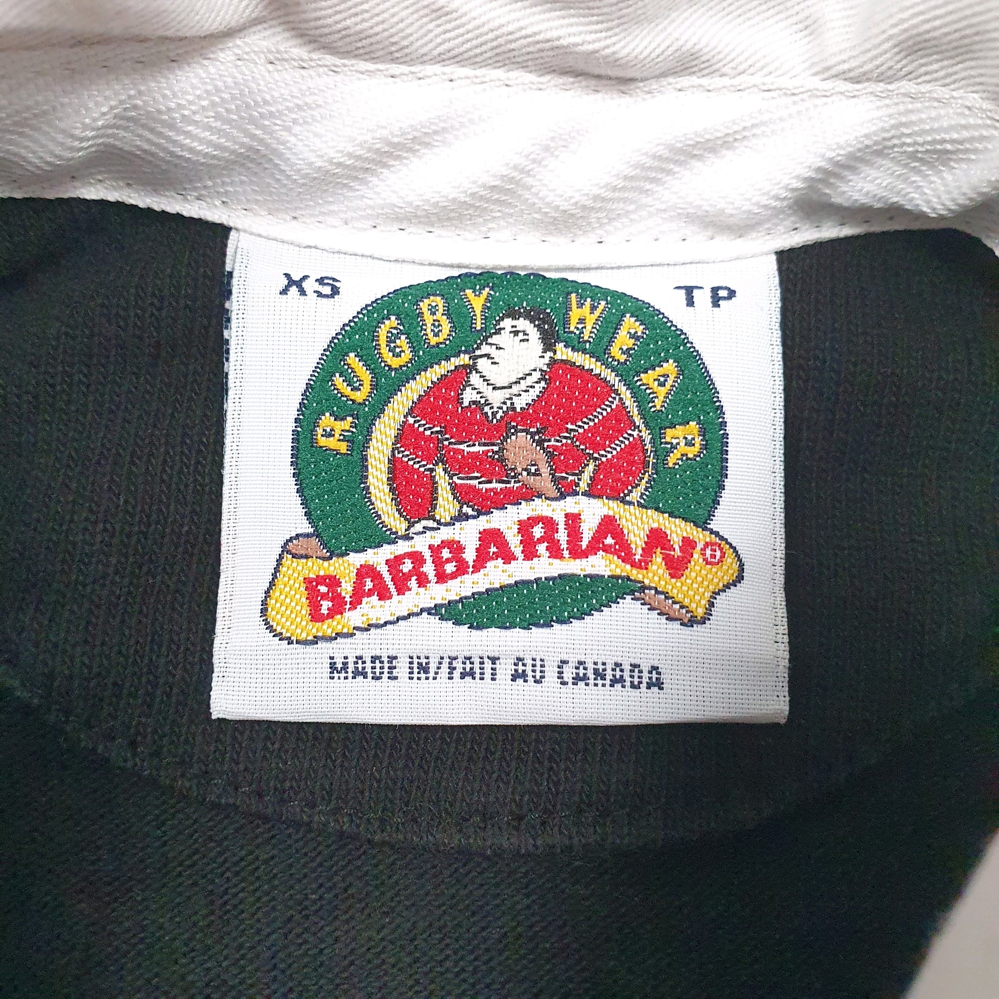 Mens Black Barbarian   Polo Shirt