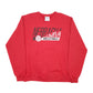 Mens Red Champion Nebraska Volleyball Crewneck Jumper