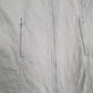 Womens White The North Face Quilted Trench Fleece Full Zip Jumper