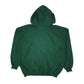 Mens Green Champion Vintage 2000s Landscaping Hoodie Jumper