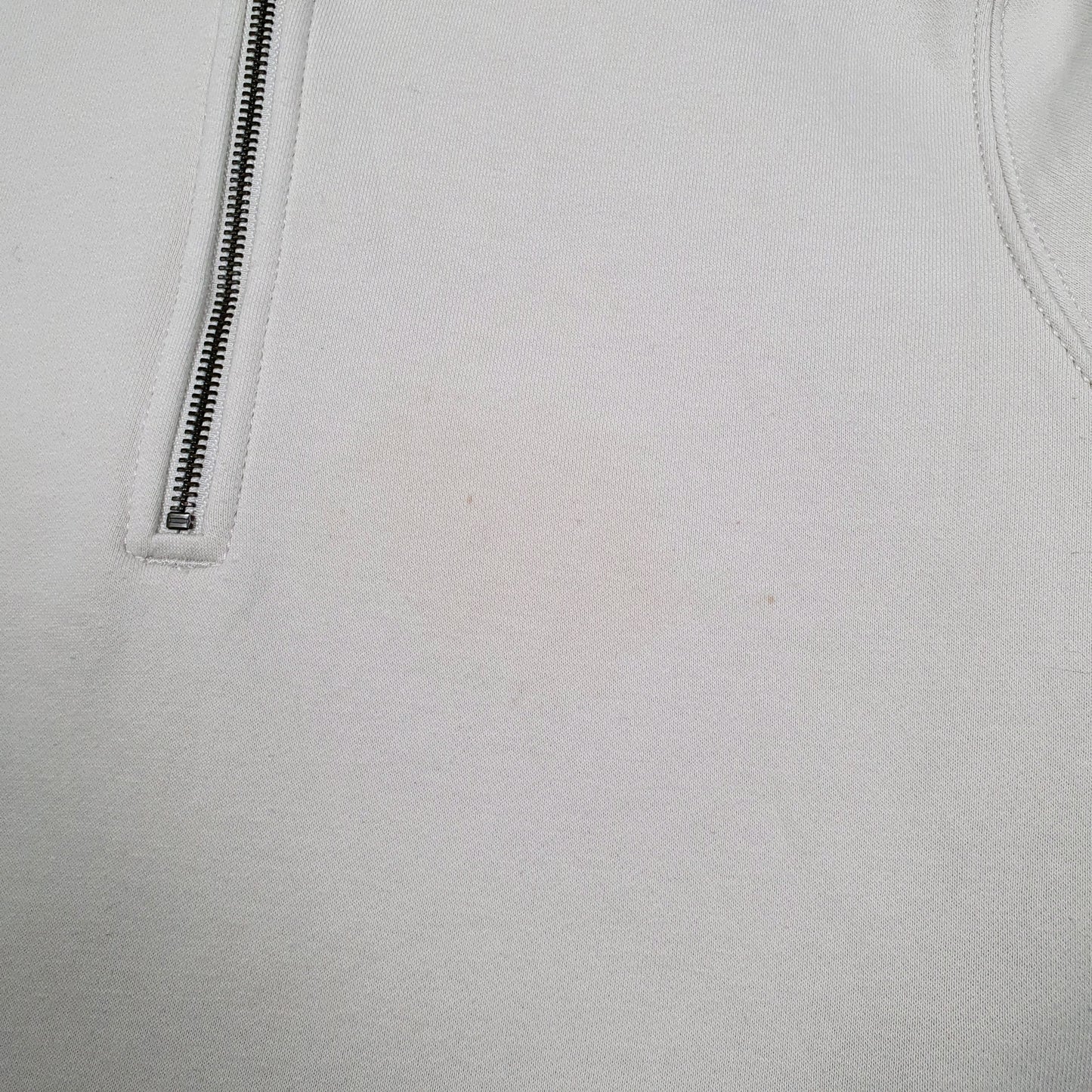 Womens White Carhartt  Quarter Zip Jumper