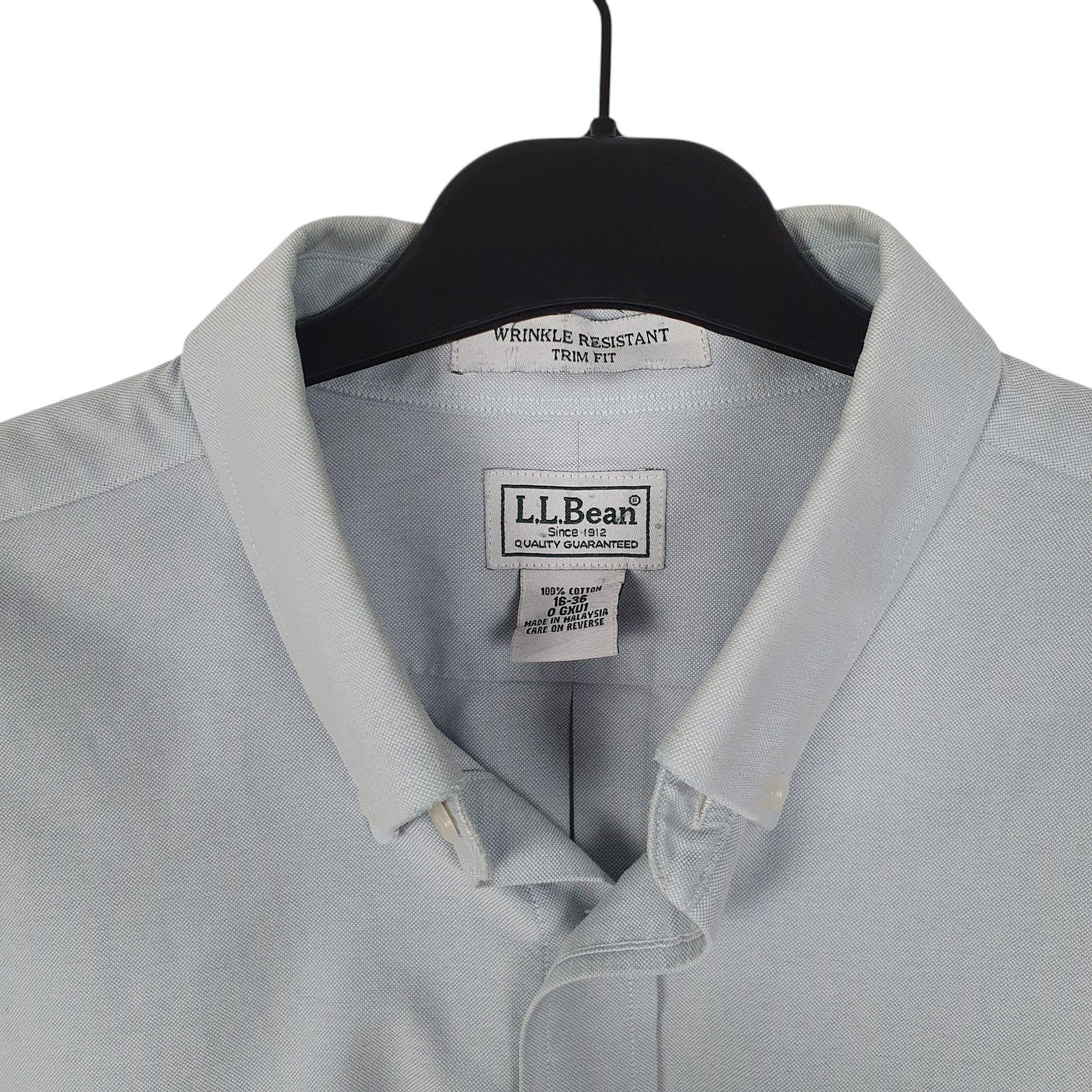 Mens Blue L.L.Bean   Shirt