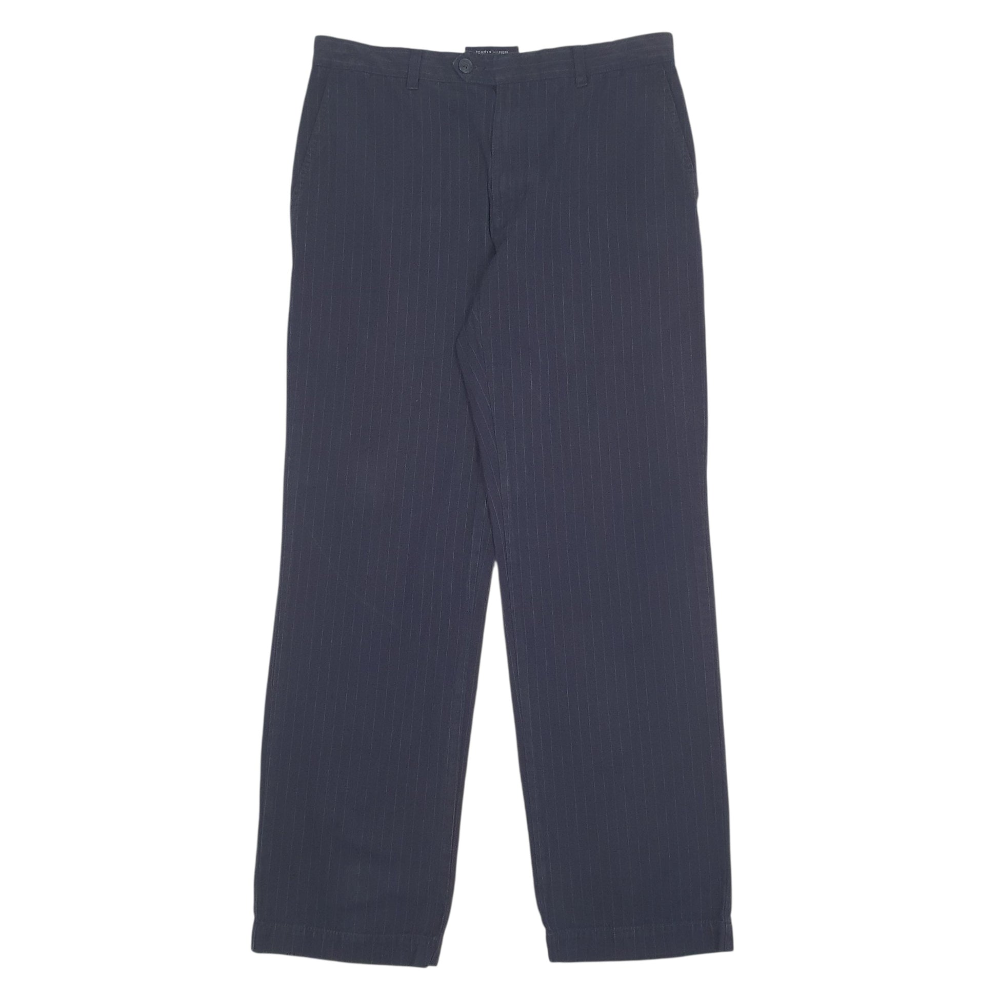 Mens Black Tommy Hilfiger  Chino Trousers