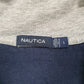 Mens Grey Nautica  Quarter Zip Jumper
