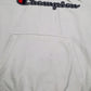 Mens White Champion  Hoodie Jumper