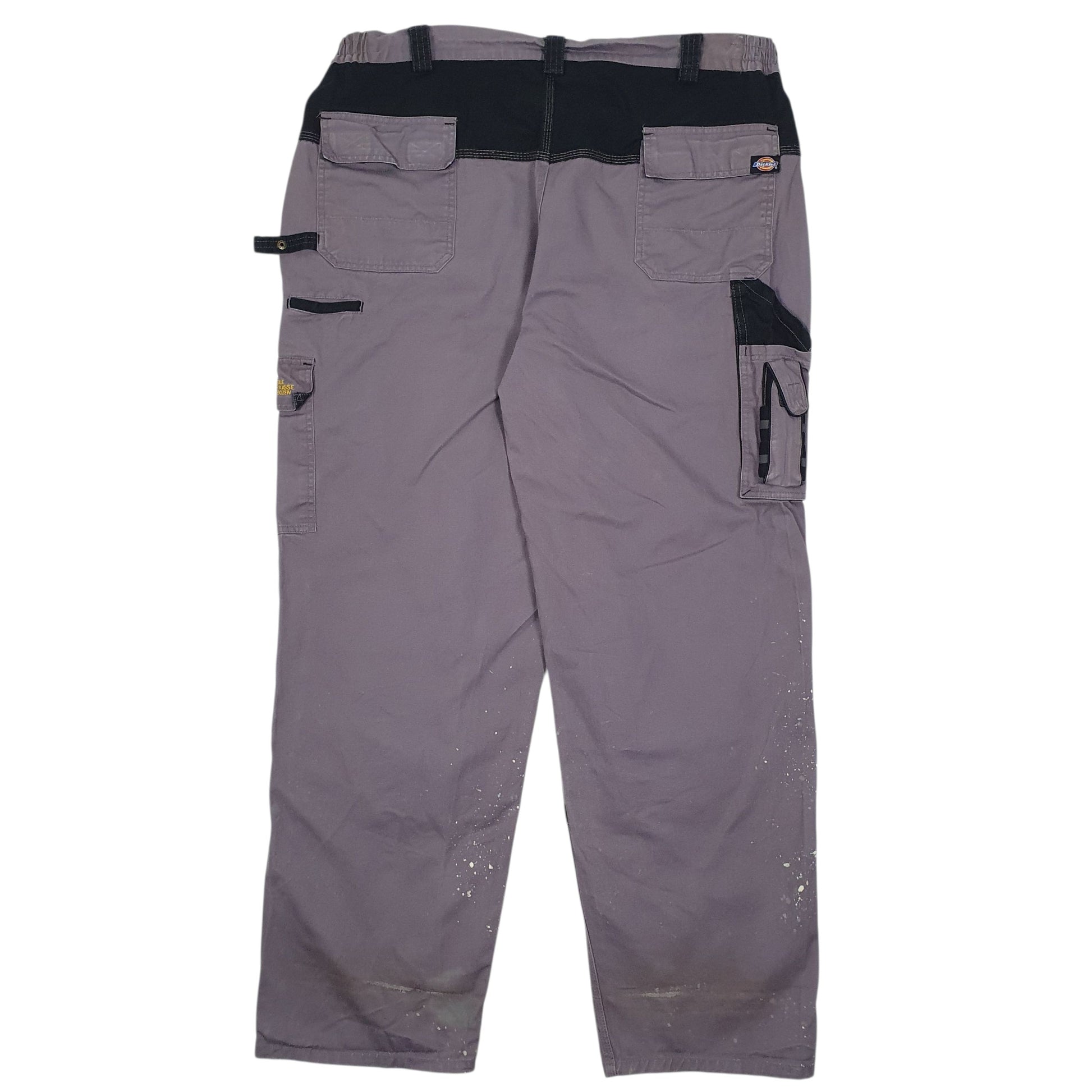 Mens Grey Dickies Workwear  Trousers