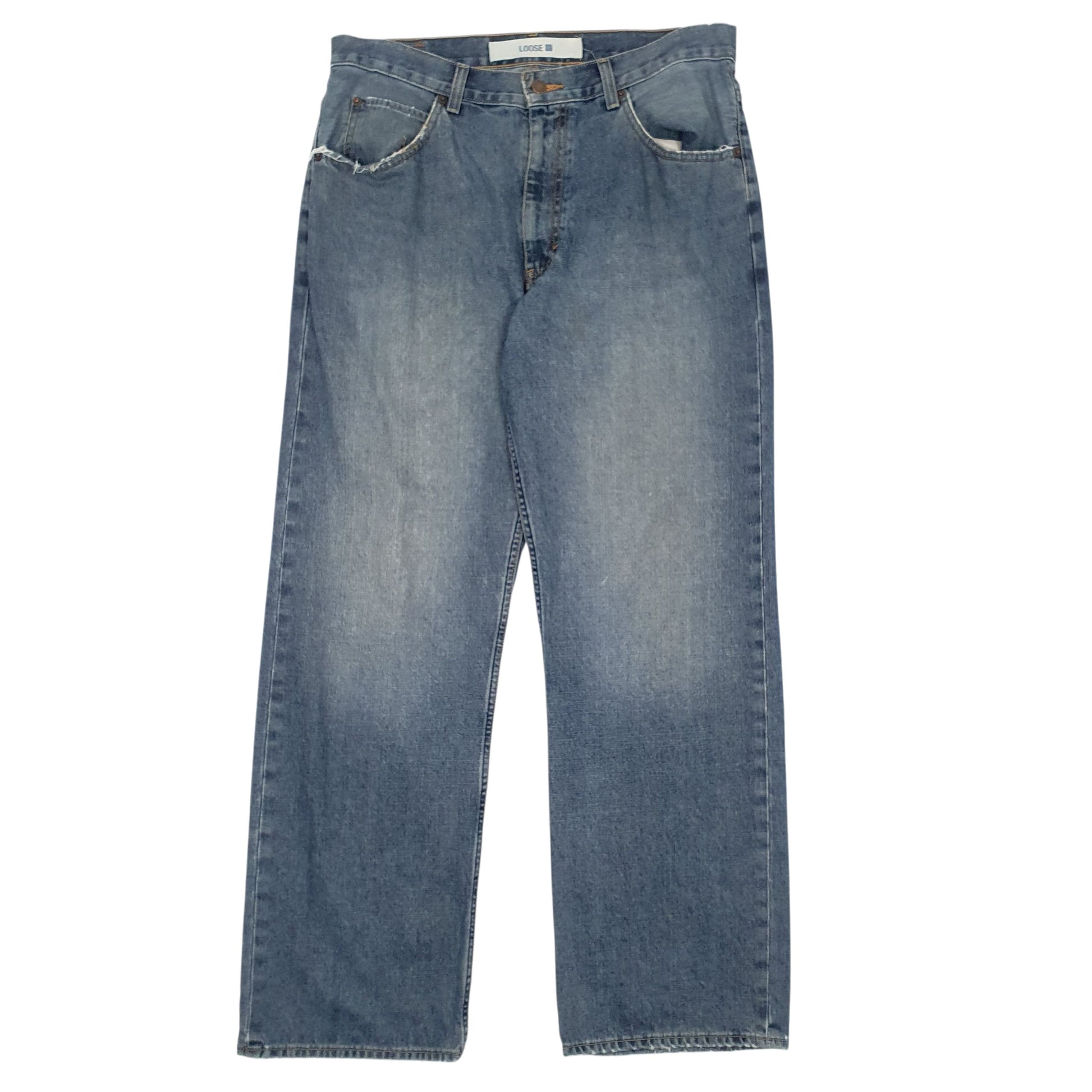 Mens Blue Gap Vintage 90s Casual JeansW34 L32