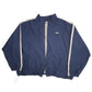 Mens Navy Reebok  Crewneck Coat
