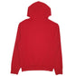 Mens Red Champion Spellout Hoodie Jumper