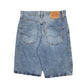 Mens Blue Levis 569  Shorts