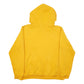 Mens Yellow The North Face Spellout Hoodie Jumper