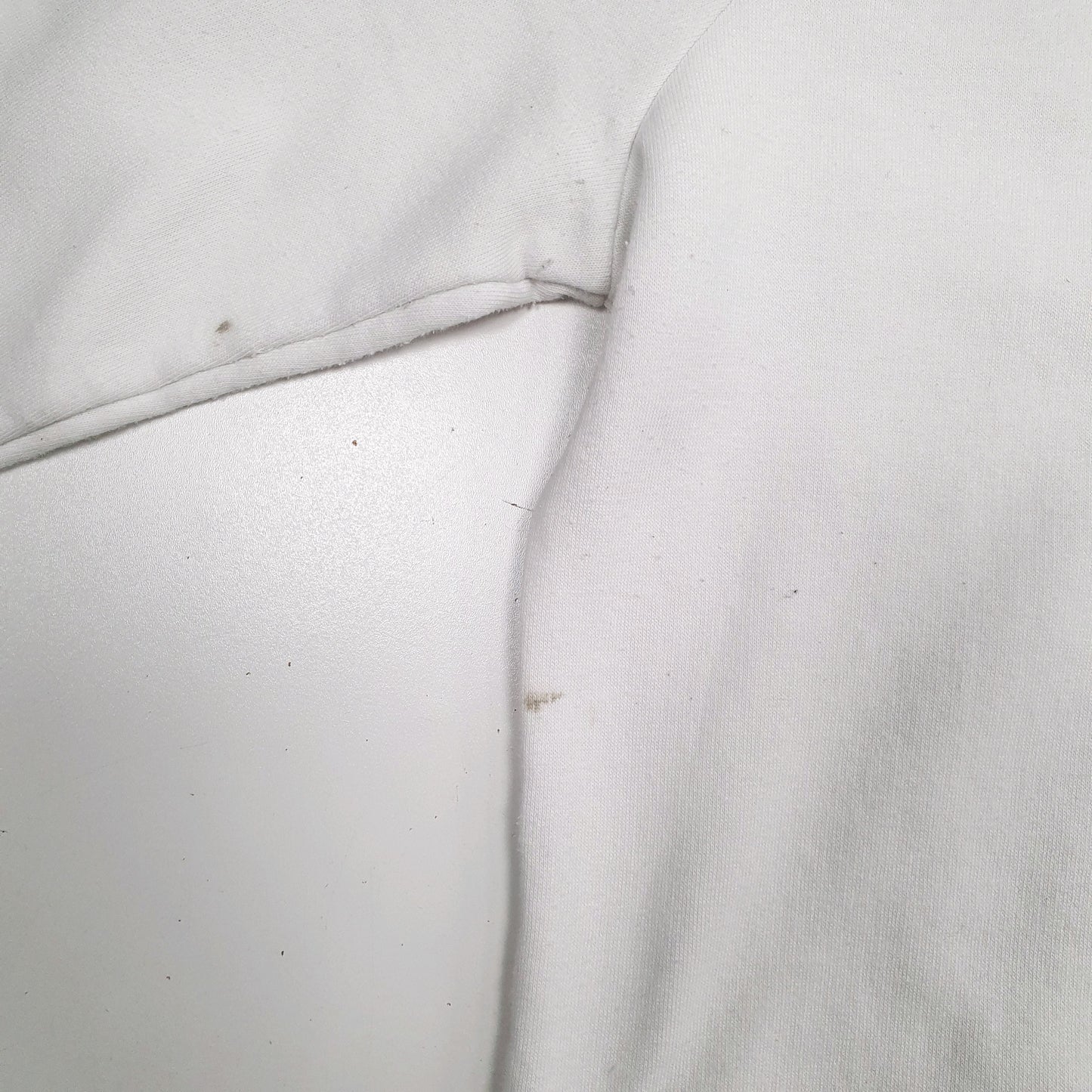 Womens White Adidas  Crewneck Jumper