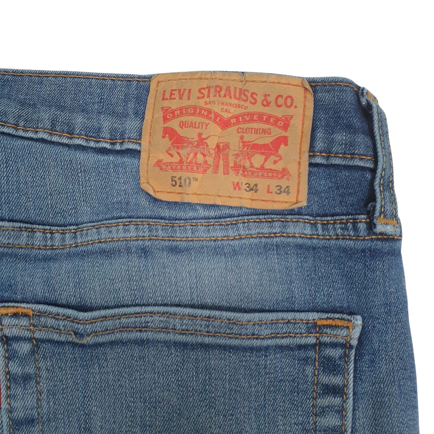 Mens Blue Levis   Jeans