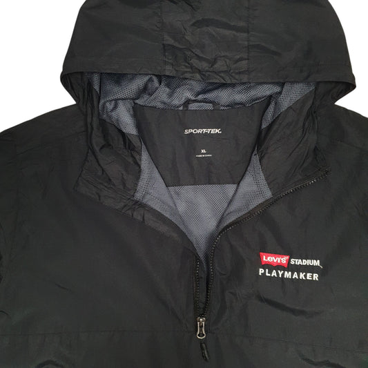 Mens Black Sport-Tek Levis Stadium Playmaker San Francisco 49ers NFL  Coat