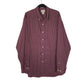 Mens Burgundy L.L.Bean  Long Sleeve Shirt