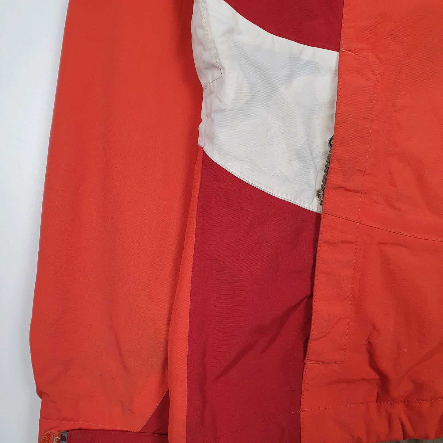 Womens Orange The North Face Hyvent Full Zip Coat