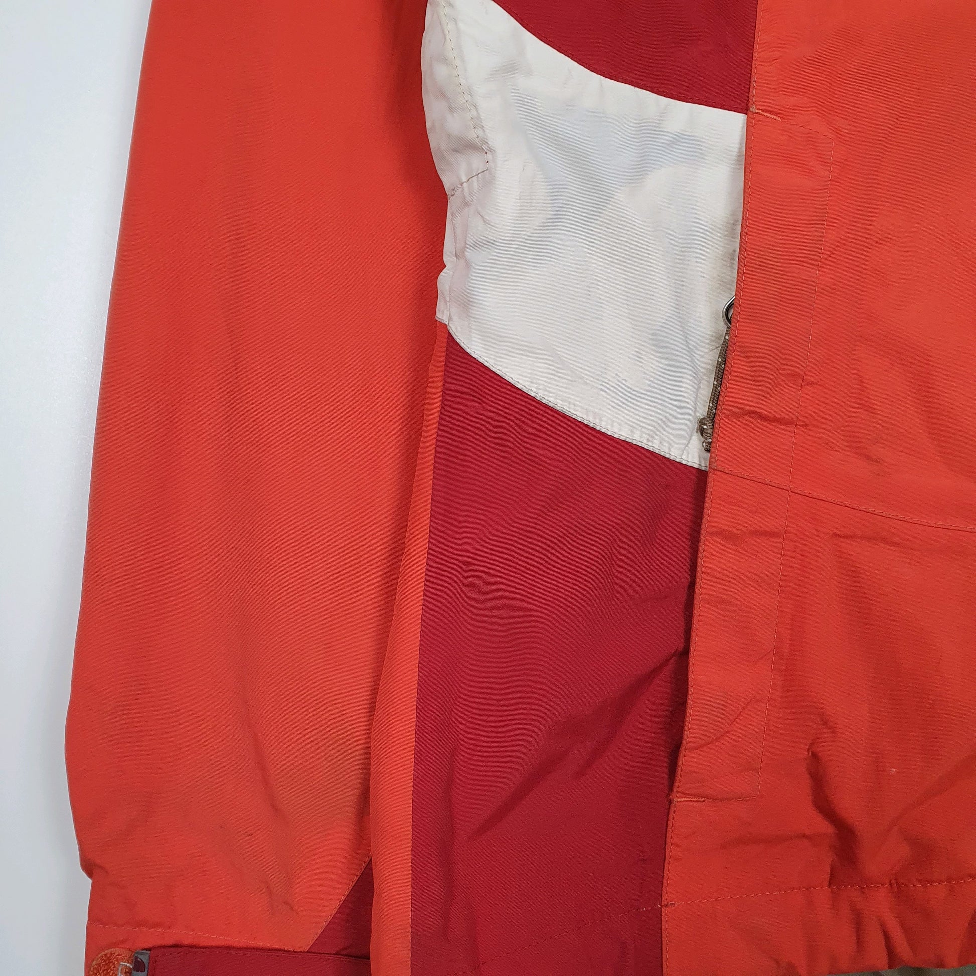 Womens Orange The North Face Hyvent Full Zip Coat